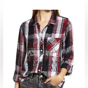 Thread & Supply Ramy Plaid button-Up Shirt